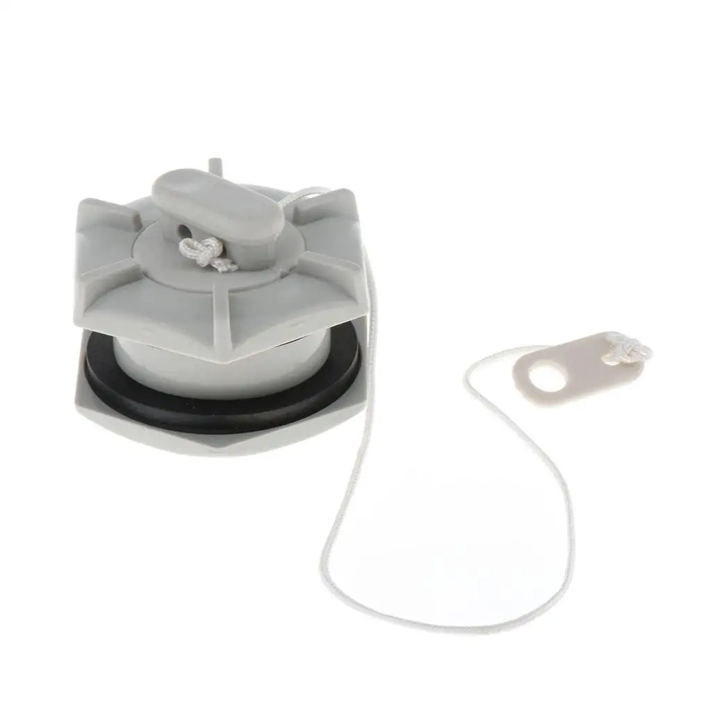 High Quality Boat Scupper Valve PVC Drain Plug Durable Marine Parts for Inflatable Boat Kayak Raft