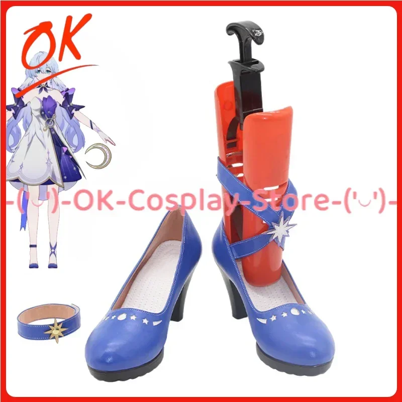 

[На заказ] Honkai Star Rail Robin обувь для косплея аниме игра костюм для ролевых игр реквизит Хэллоуин карнавальная вечеринка сапоги из искусственной кожи