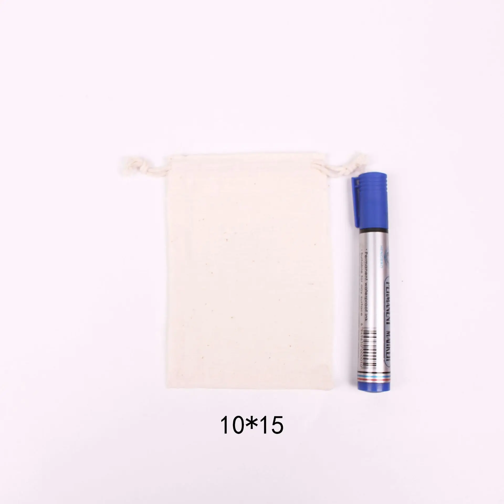 50PCS Cotton Pouch Jewelry Packaging Pure Cotton Drawstring Bag Party Makeup Wedding Storage Gift Cloth Packing Bag Custom Logo