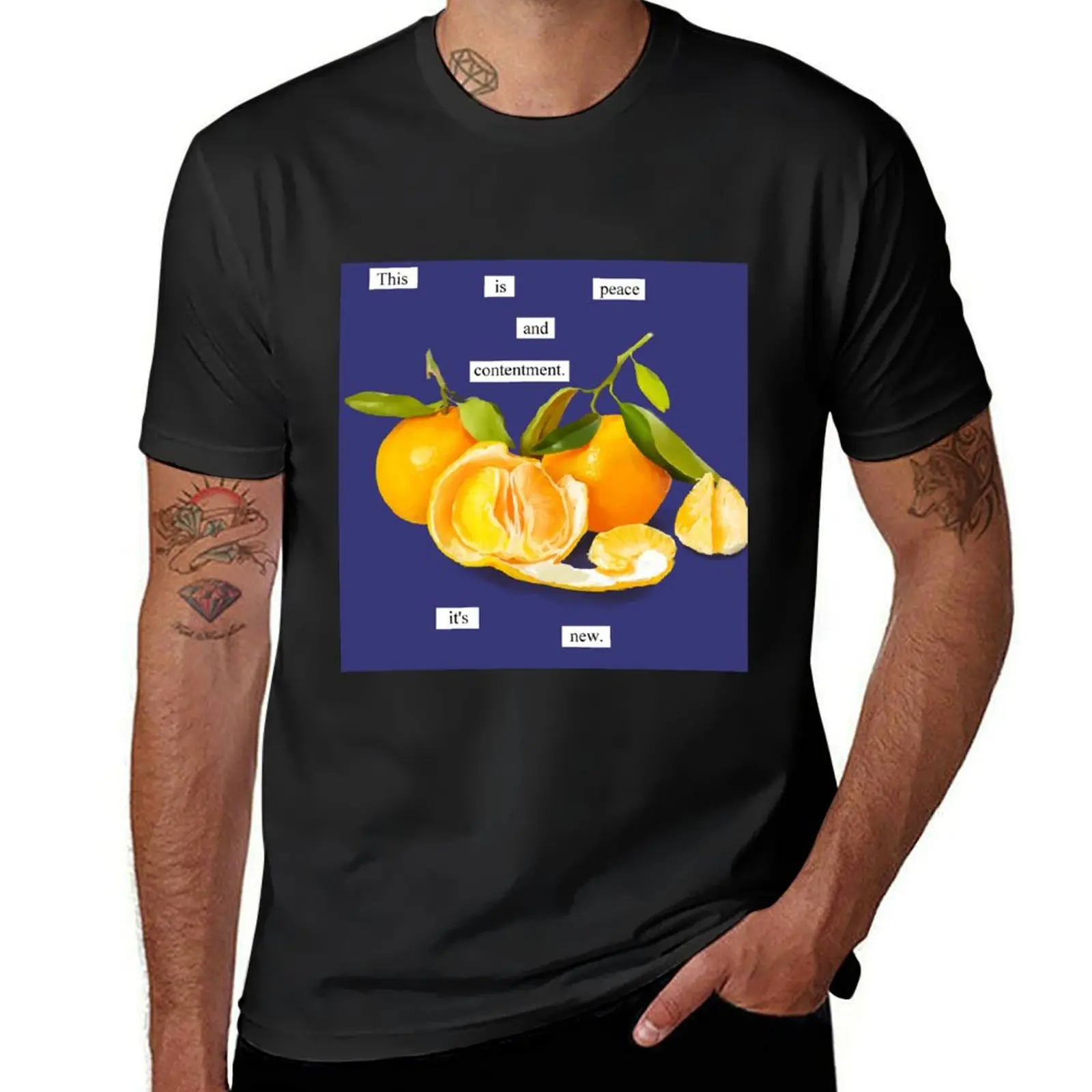 

The Orange-Wendy Cope T-Shirt sports fans blanks graphics Aesthetic clothing heavyweight t shirts for men