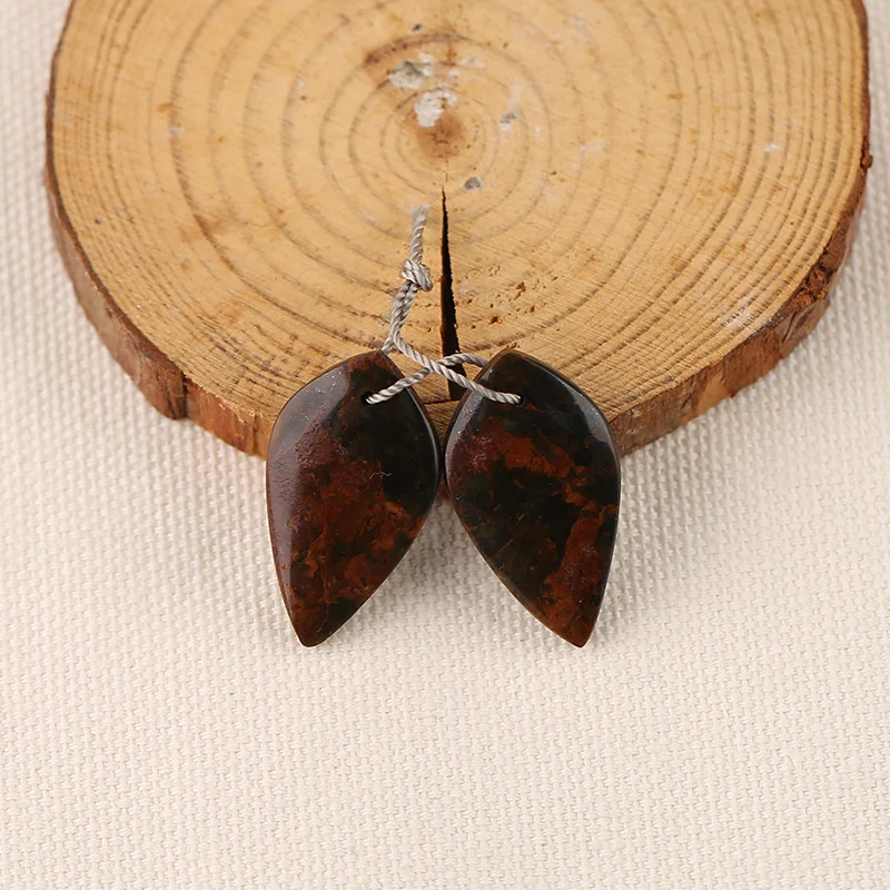 

Серьги AAA+ B&F с гранатом для изготовления ювелирных изделий, бусины из натуральных камней ручной работы, камни для изготовления ювелирных изделий