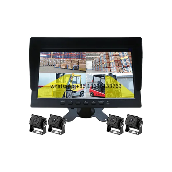 BSD Blind Spot Detection Pedestrian Warning Parking Reverse And Fork  Positioning Wireless Forklift Camera