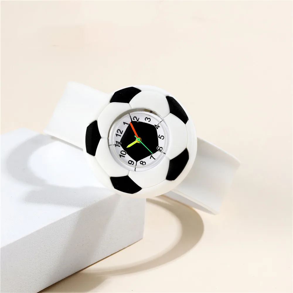 Cute Football Style Children's Cartoon Watch Boys Girls Sports Watch