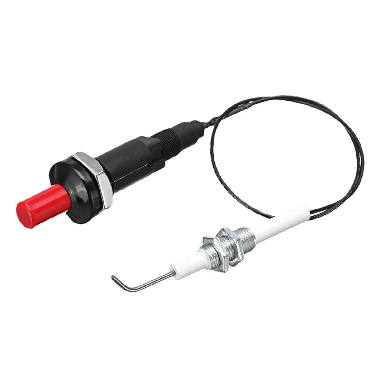 طقم بيزو بزر ضغط مع طقم موقد شواية غاز سيراميك، سلك 30 سم لشواية الغاز