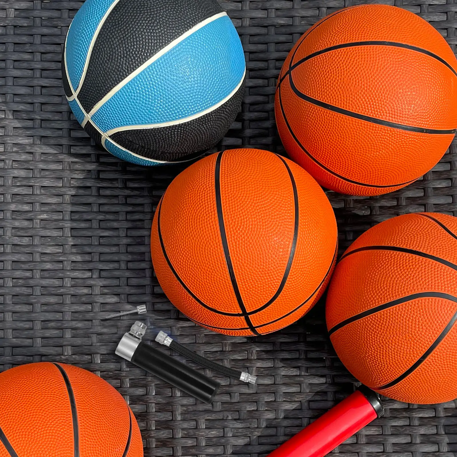 Ball Air Pump Portable Basketball Football Handheld Pump Efficient Inflation for Soccer Yoga Ball Bike Basketball Accessories
