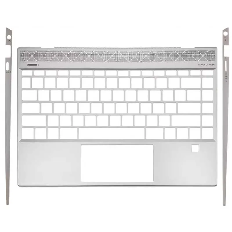 NEW For ENVY 13-AQ TPN-W144 Palmrest Upper Top Cover Case Keyboard Bezel Metal L53415-001 Silver/Gold view 5