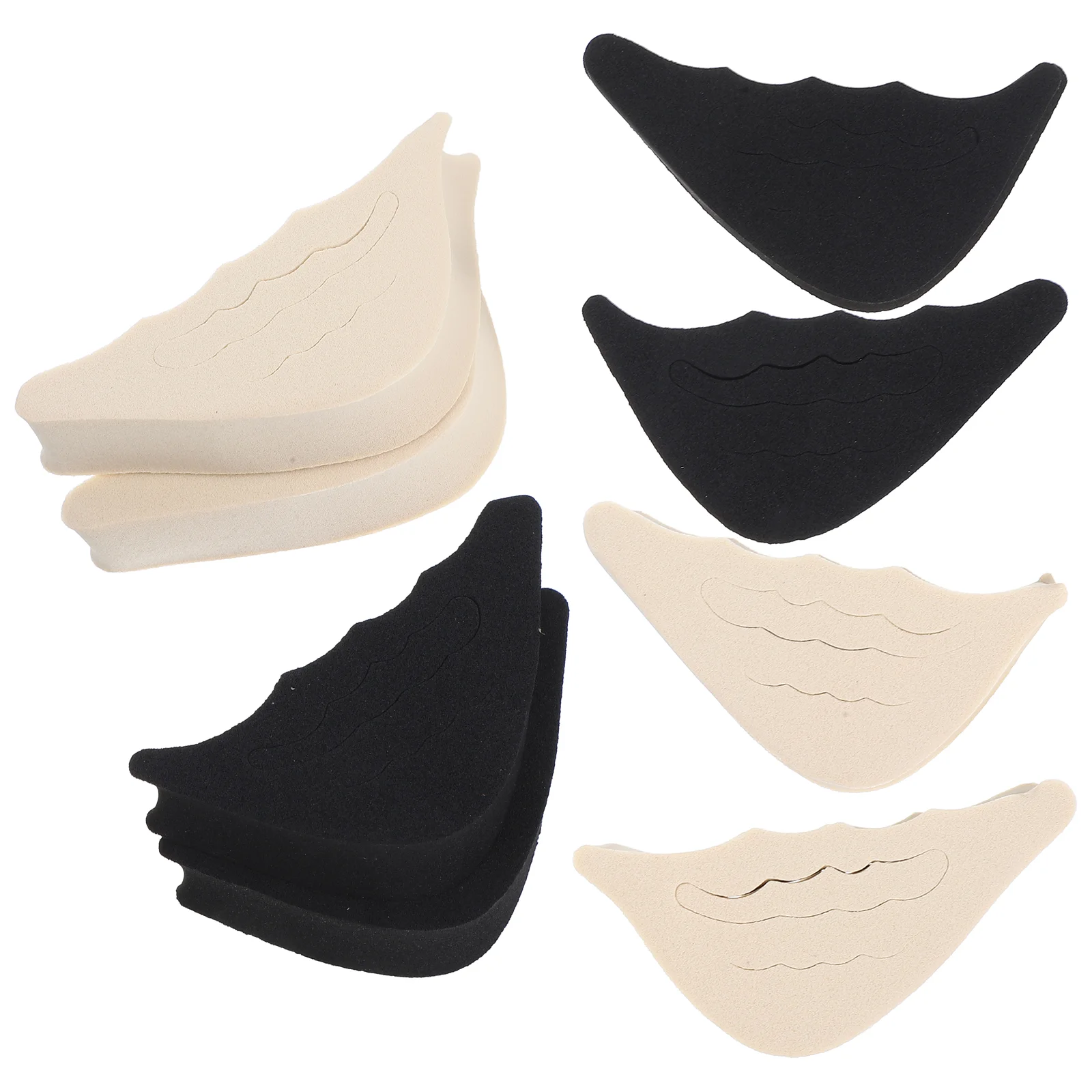 4 Pairs Shoe Insoles Toe Plug Insert for Shoes That Are Too Big Accessories Women Women's