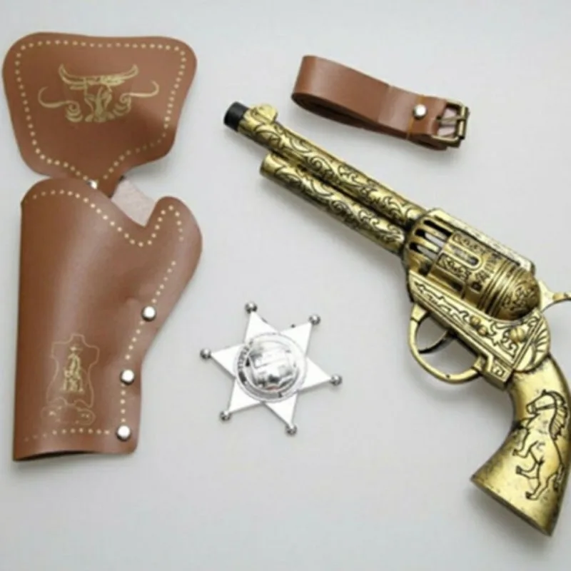 Revolver Giocattolo Stile Western per Bambini con Costume Western