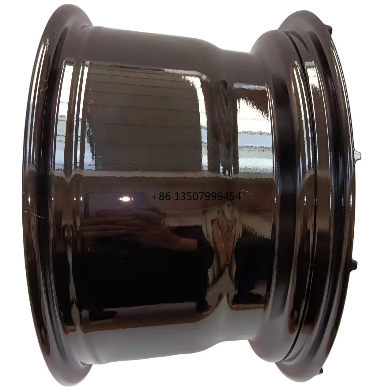 

New Aluminum Brilliant Black Golf Cart Wheel Hub for Replace/Repair Model NBR12-09 (12x7-4-101.6-70-negative12)
