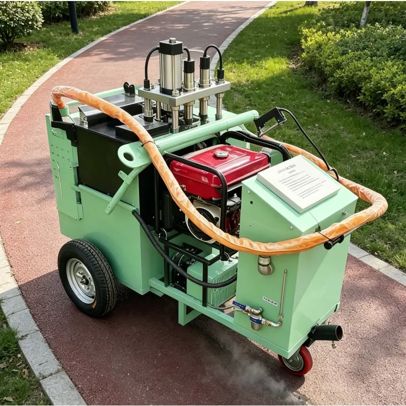 Customized Crack Sealing Machine Hand Push Diesel Fired Asphalt Pavement Repair 200L for Highway Use