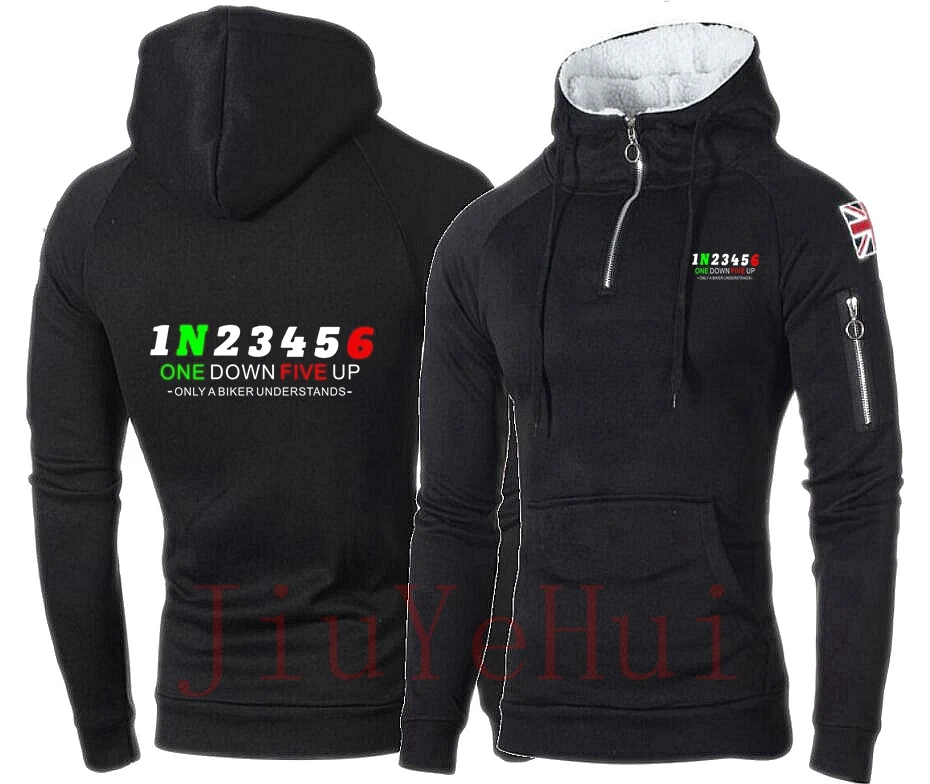 GSX 1N23456 Motorcycle Shift Gear Moto Men Hooded Sweatshirt Suzukies Men's Hoodies Male Hoody Outwear F1 HipHop Streetwear