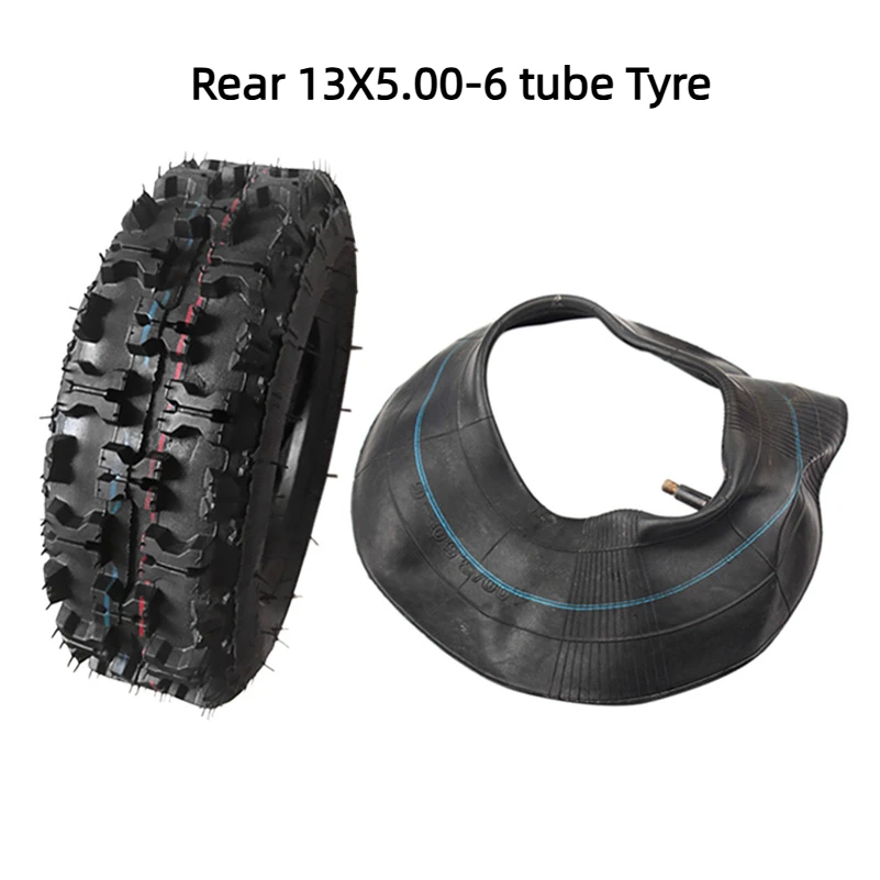 Front 4.10-6 Rear 13X5.00-6 Inch Hub Tires For 49cc Small ATV Go Kart Mini Quad Bike Snowmobile Wheel Parts