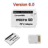 Aolion Version 6.0 SD2VITA Memory Card Slot Adapter for PS Vita PSV 1000/2000 3.65 System Micro SD TF Game Card Reader