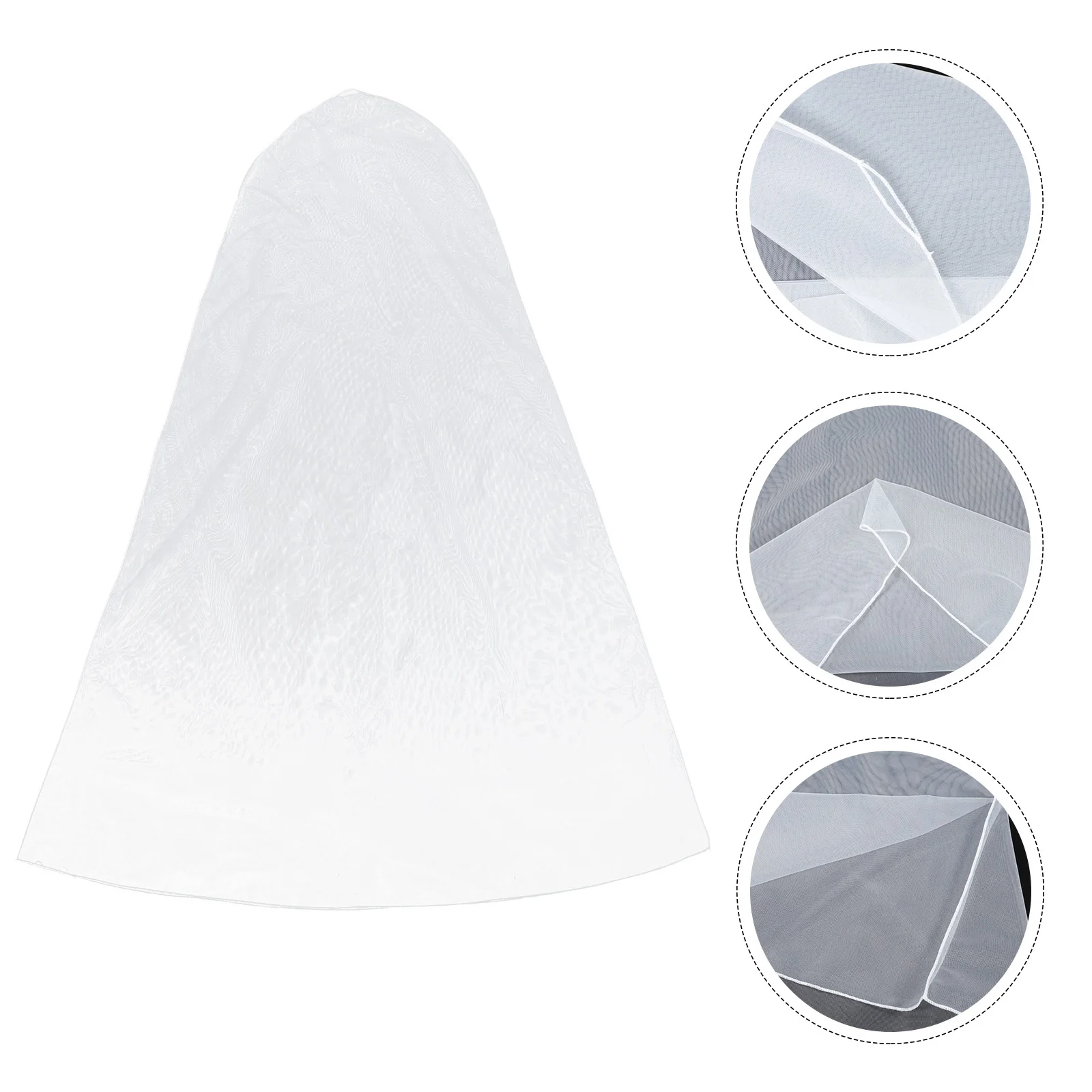 

Wedding Dress Garment Bag Premium Non-Woven Reusable Tear-Resistant Long Dress Storage Hanging Cover for Travel Home Protection