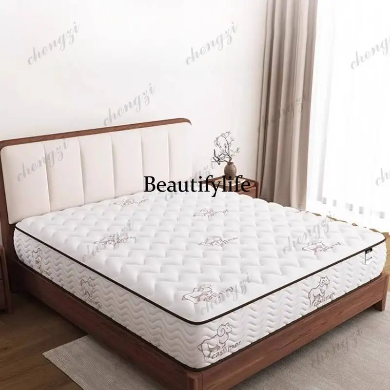 Colchones de Lujo de Alta Densidad con Resortes, Colchones Grandes Dobles King Size, Colchones Full Size Frescos y Suaves, Muebles para el Hogar