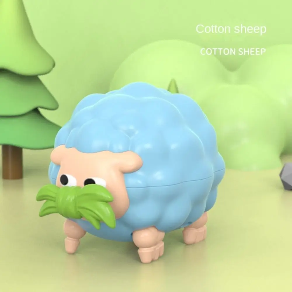 Juguetes para niños, cuerda para tirar, juguetes de relojería, escalada, juguete interactivo de cuerda, viñetas de animales, modelo de relojería para niños