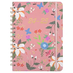 2024 -2025 Notebook Appointment Weekly Monthly Planner Vertical The Academic Calendar Spiral Teacher 2024-2025 Agenda Notepad