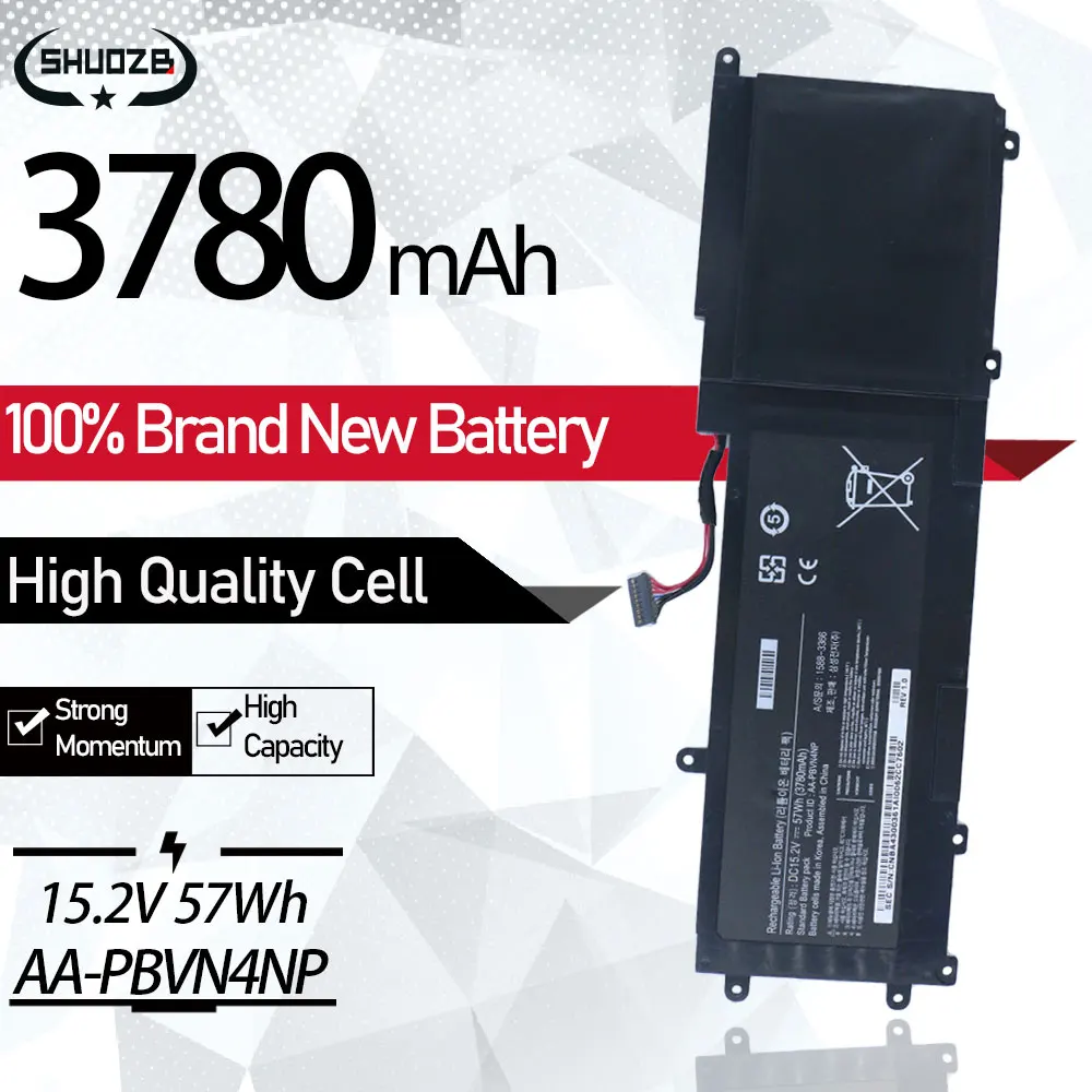 Bateria do Portátil para Samsung Ativ Livro Aa-pbvn4np 15.6 Np670z5e Np670z5e-x01 Np670z5e-x01ae Np670z5e-x01ae-slv Np670z5e-x01au