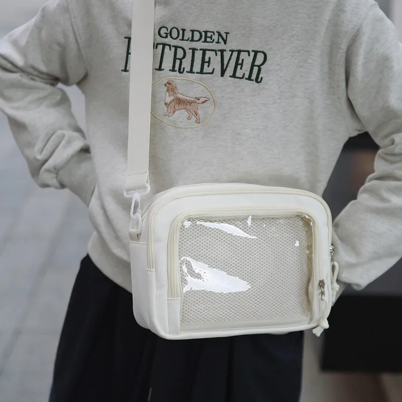 

New Sweet and Cute Girl Ulzzang Ita Bag Daily Commuting JK Uniform Shoulder Bag Harajuku High Quality Casual Crossbody Bag