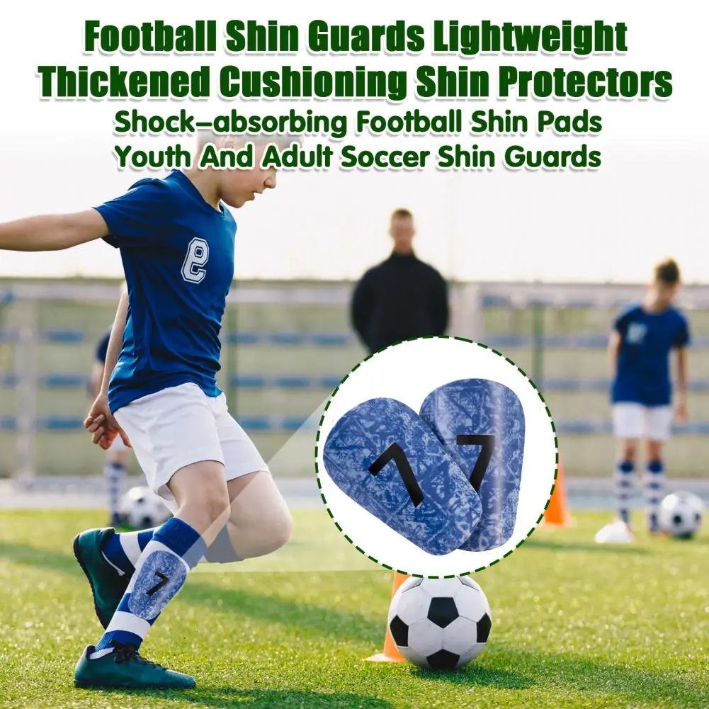 Mini Size Football Shin Pads Small Soccer Shin Guards for Teens Adults Hard Shell Leg Gear for Football for Soccer