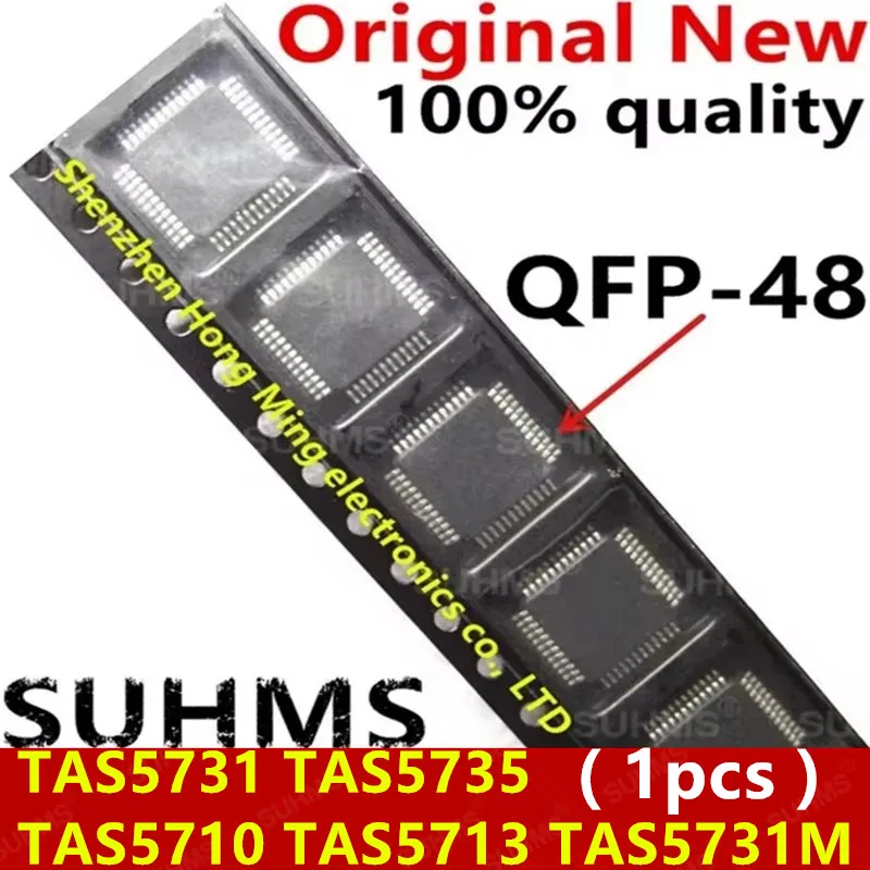 (1piece) 100% New TAS5731 TAS5735 TAS5731M TAS5710 TAS5713 TAS5731PHPR TAS5735PHPR TAS5731MPHPR TAS5710PHPR TAS5713PHPR QFP-48