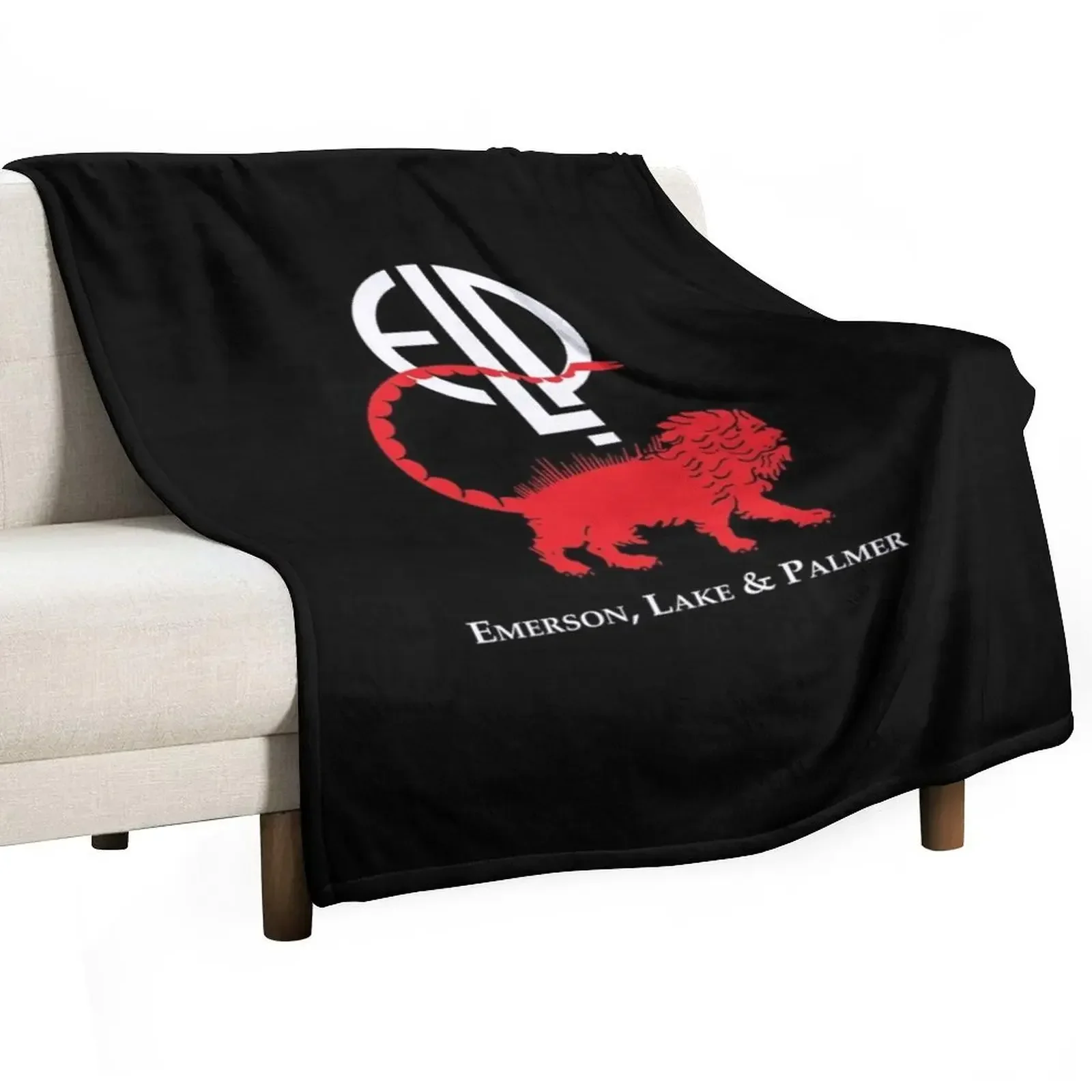 Emerson, Lake And Palmer Band Tri-Blend T-Shirt Throw Blanket Hairy Sofas Flannel Blankets