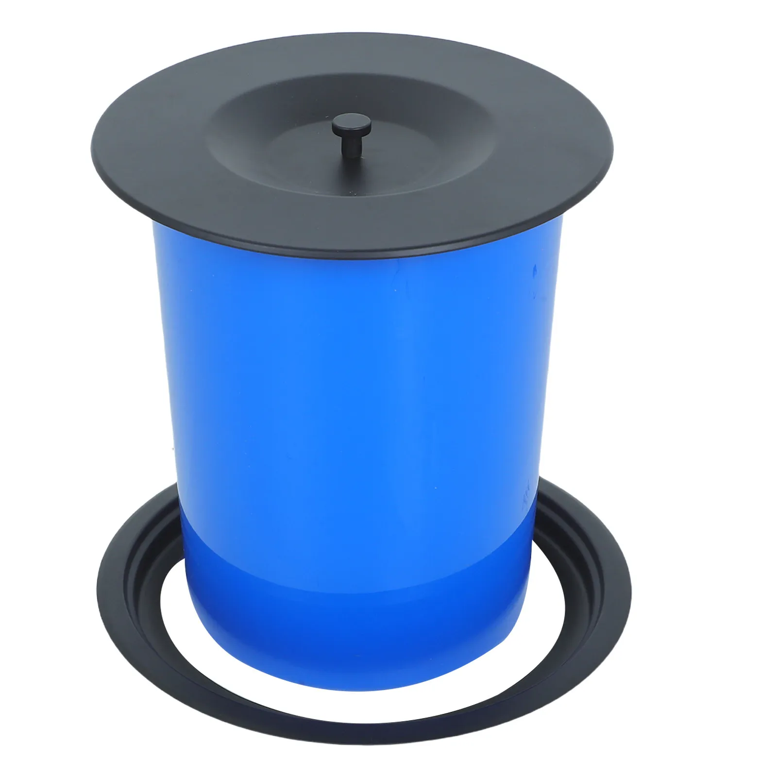 

Round Countertop Embedded Trash Chute Cover 304 Stainless Steel Built-in Trash Can Lid for Kitchen Bathroom Commercial Cabinet