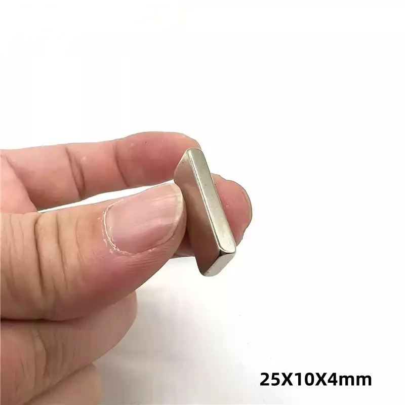 25x10x4mm Thin Square Neodymium Magnet N35 NdFeB Strong Magnet for DIY Nail Art Jewelry Fridge Magnet 25mmx10mmx4mm  25*10*4mm