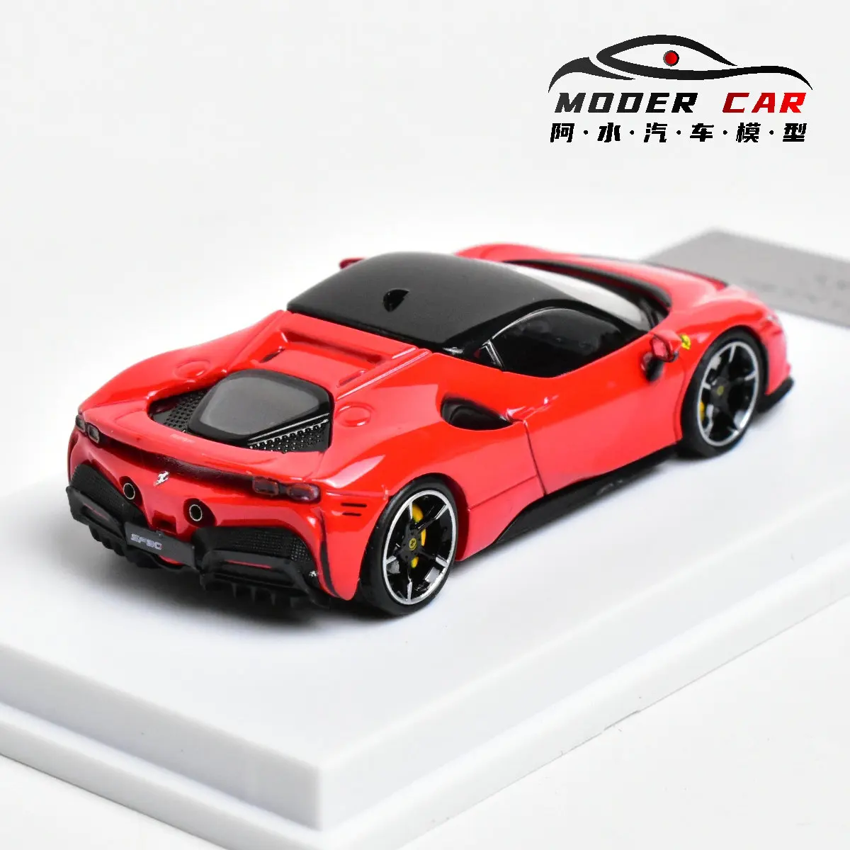 

MJ 1:64 SF90 Realistic Hard top Awesome Diecast Model Car