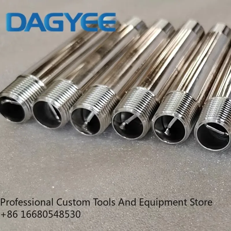 1H304 Stainless Steel Spiral Mixing Elements Accessories Replacement Parts for Industry DN25 DN200 Sizes for InLine Static Mixer