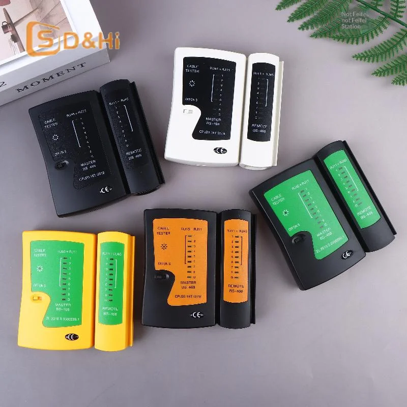 

1PCS 468 Network Testing Tool Network Ethernet Cable Tester, UTP/STP Shielded Cable And Telephone Line Connectivity Check Tool