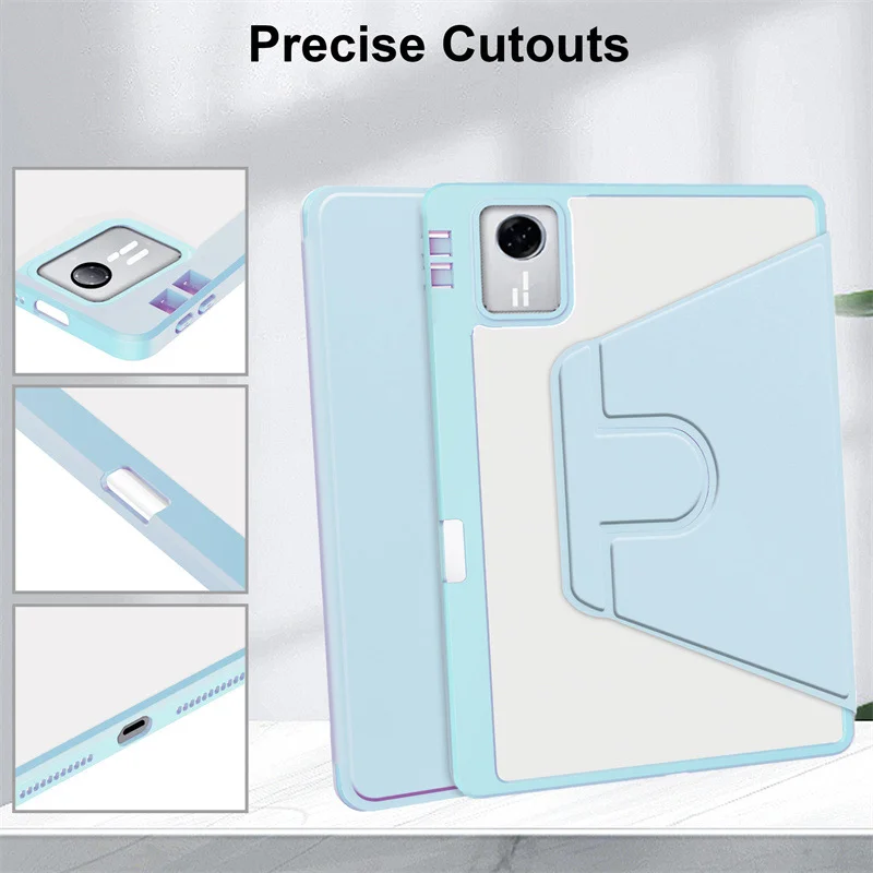 360 دوران غطاء لينوفو شياو شين الوسادة 11 2025 مع حامل القلم الرصاص غطاء ل Xiaoxin الوسادة 2025 11 بوصة TB335FC اللوحي #4