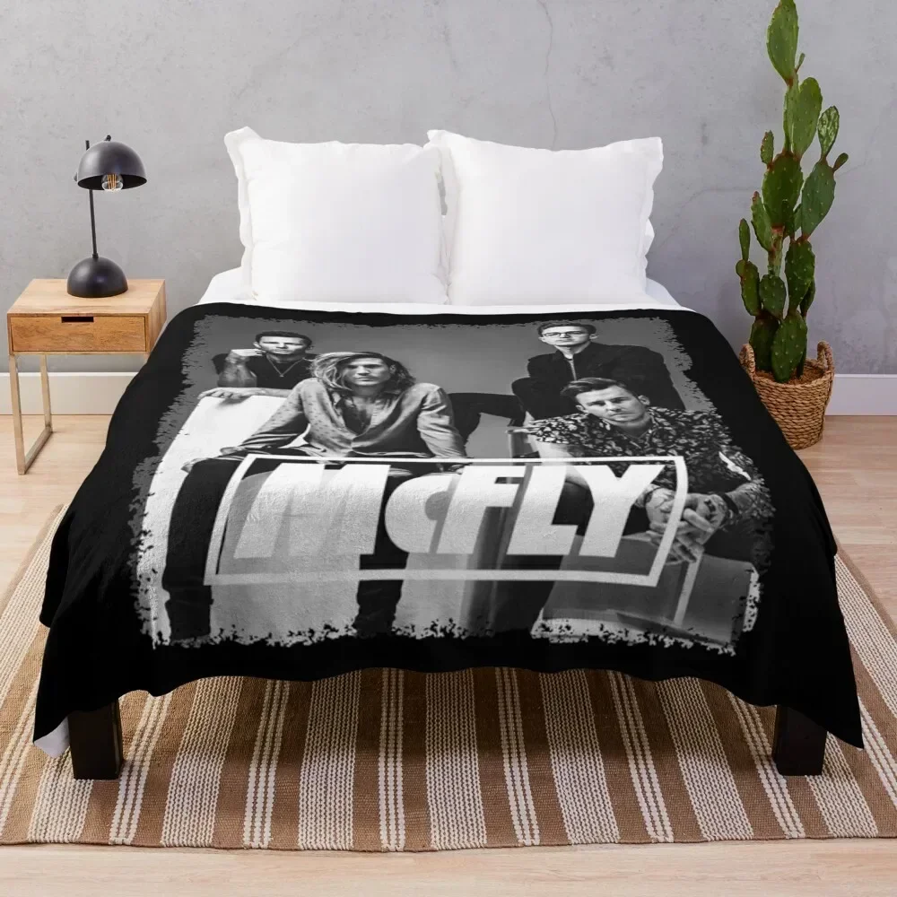 Funny Gift Mcfly Band 2021 Boy For Fans Throw Blanket decorative warm winter Sofa Throw Travel Blankets