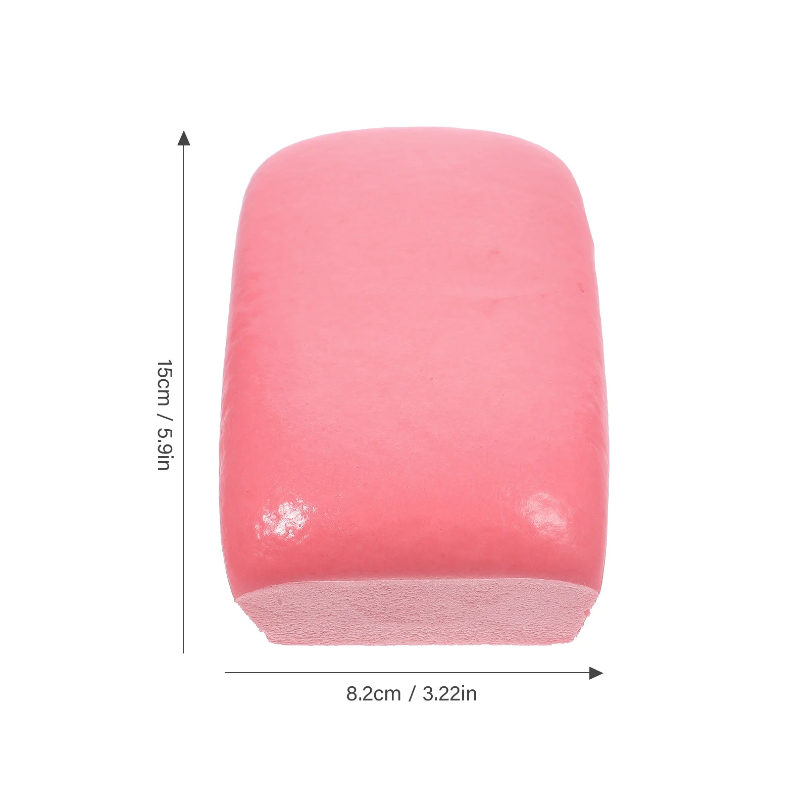 محاكاة انتعاش لزجة كعكة واقعية بو الخبز لينة الضغط لتخفيف التوتر التصوير الدعائم الاطفال أداة تململ