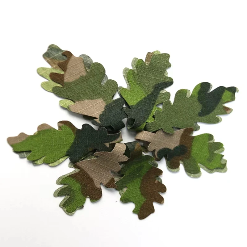 15 قطعة/المجموعة الألوان الادسنس ثلاثية الأبعاد خوذة غطاء التمويه يترك Ghillie دعوى المواد التكتيكية في الهواء الطلق لعبة لتقوم بها بنفسك والعتاد EMR/الثلج كامو