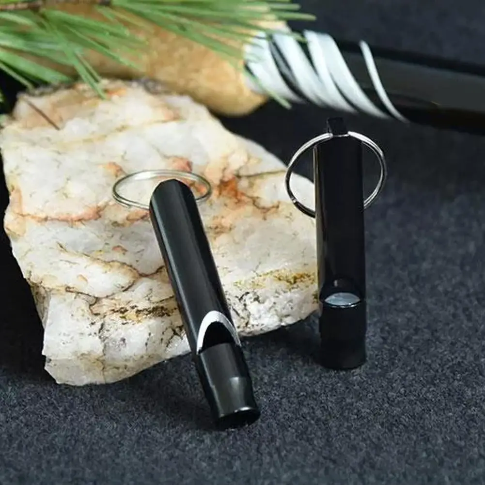 Mini Whistles Pendant Keychain High Decibel Outdoor Call Portable Survival Emergency Camping Tool Referee Training Metal Whistle