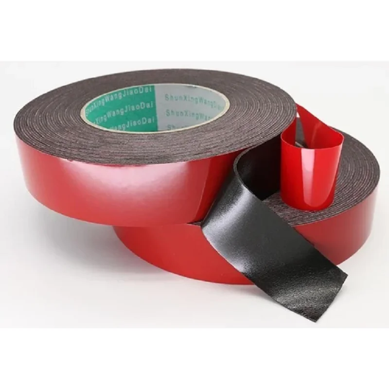 3mm thick 5Meter Double Sided Tape Strong Adhesive Black Foam Tape for Cell Phone Repair Gasket Screen PCB Dust Proof