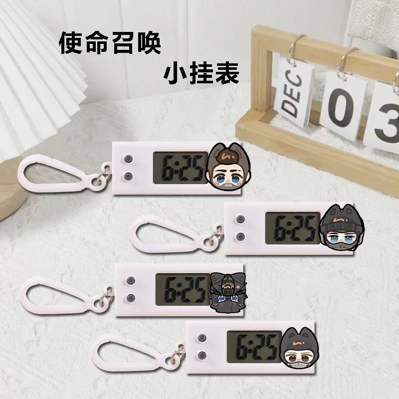 ساعة حائط صغيرة محيطية من Call of Duty، مستوى مظهر عالي من Keko، ساعة محمولة صامتة خاصة بالطلاب