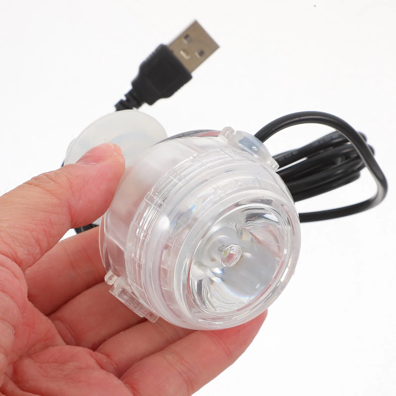 

Fish Tank Light Led Aquarium Spotlight Color Changing Waterproof Submersible For Small Fish Tank Decor Outdoor Pond Fountain