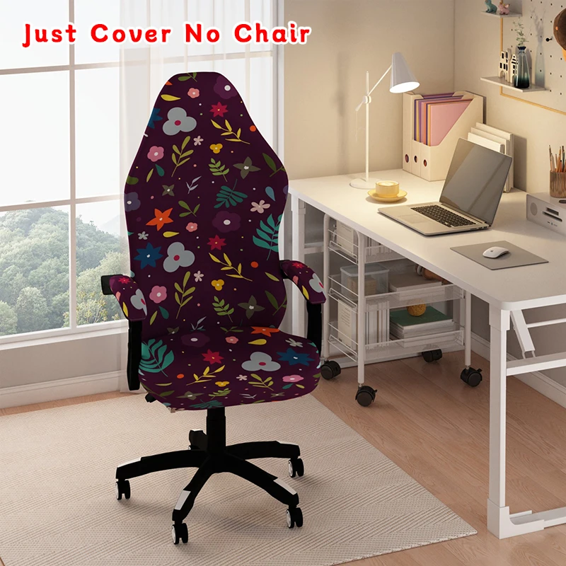 Gaming Chair Cover Universal  Elastic Armchair Slipcover Computer Seat Cover Home Office Rotating Lift Chair Protector Cover