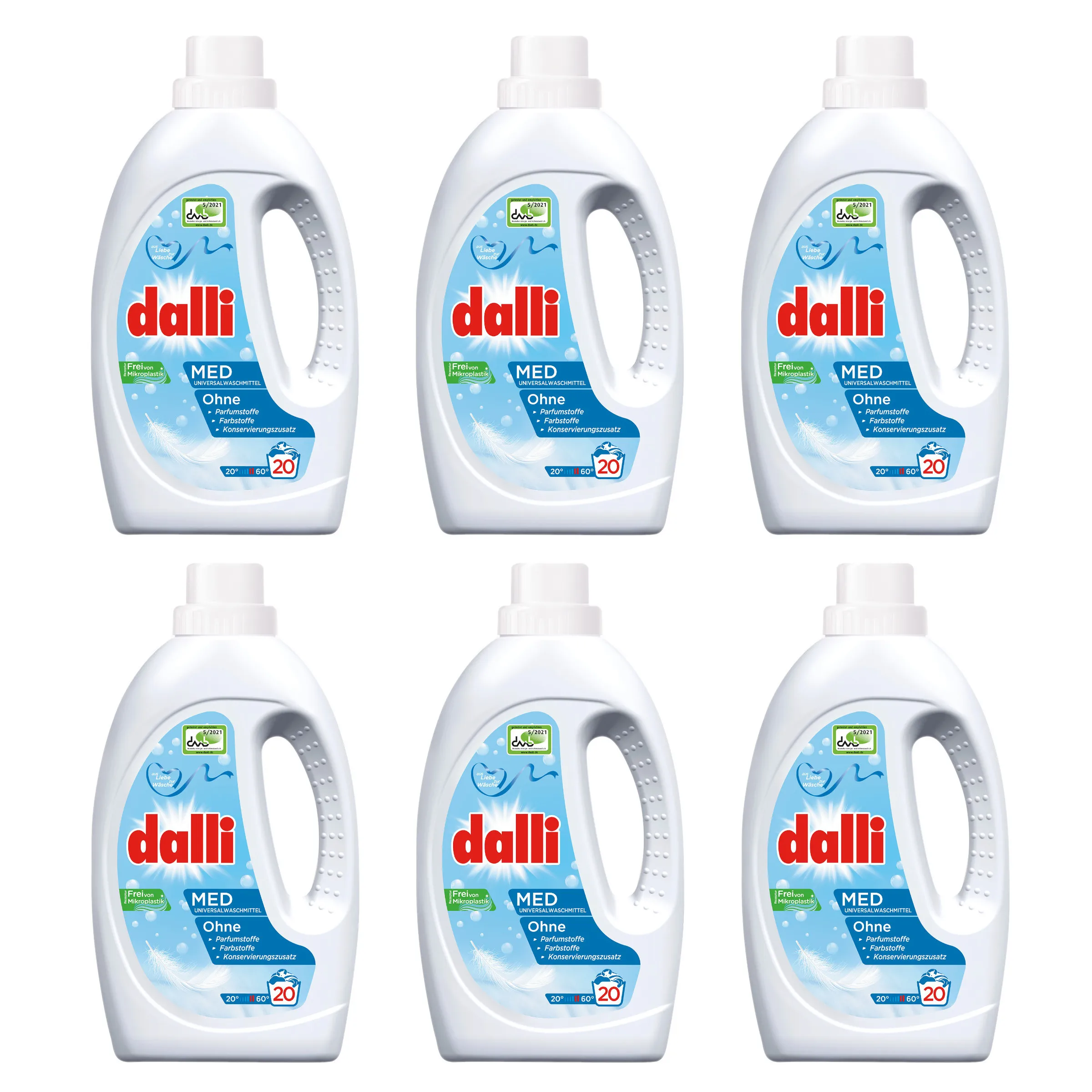 DALLI Med laundry gel 1.1L 20 wash delicate DE X6