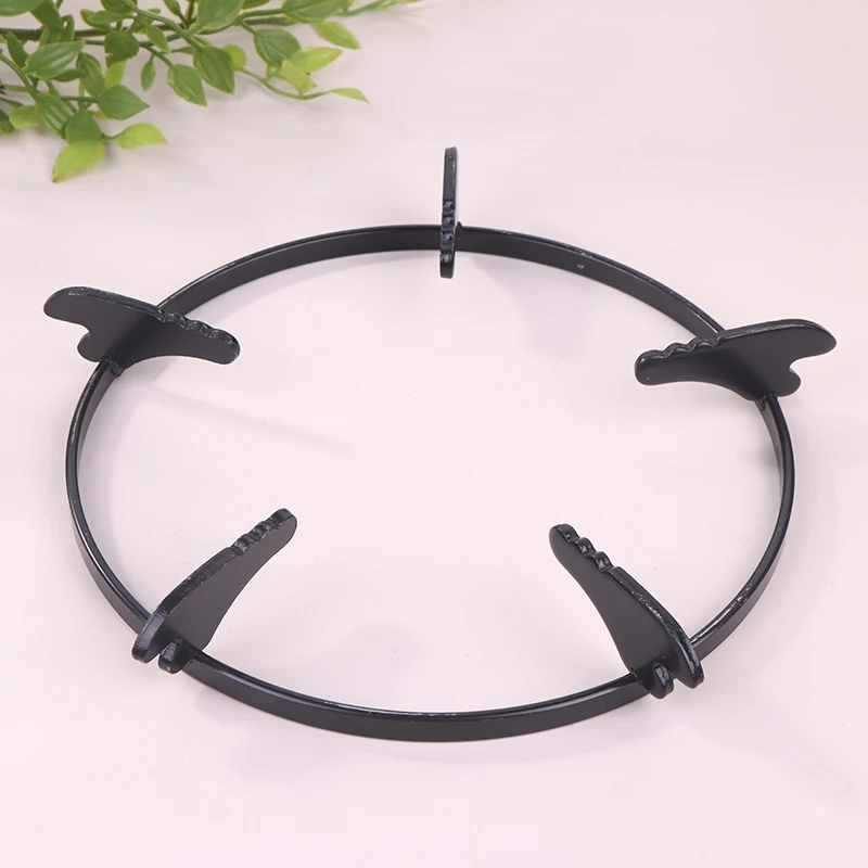 1Pcs Universal Metal Wok Pan Support Rack Stand for Gas Stove Cover Pot Holder with Burner Slot