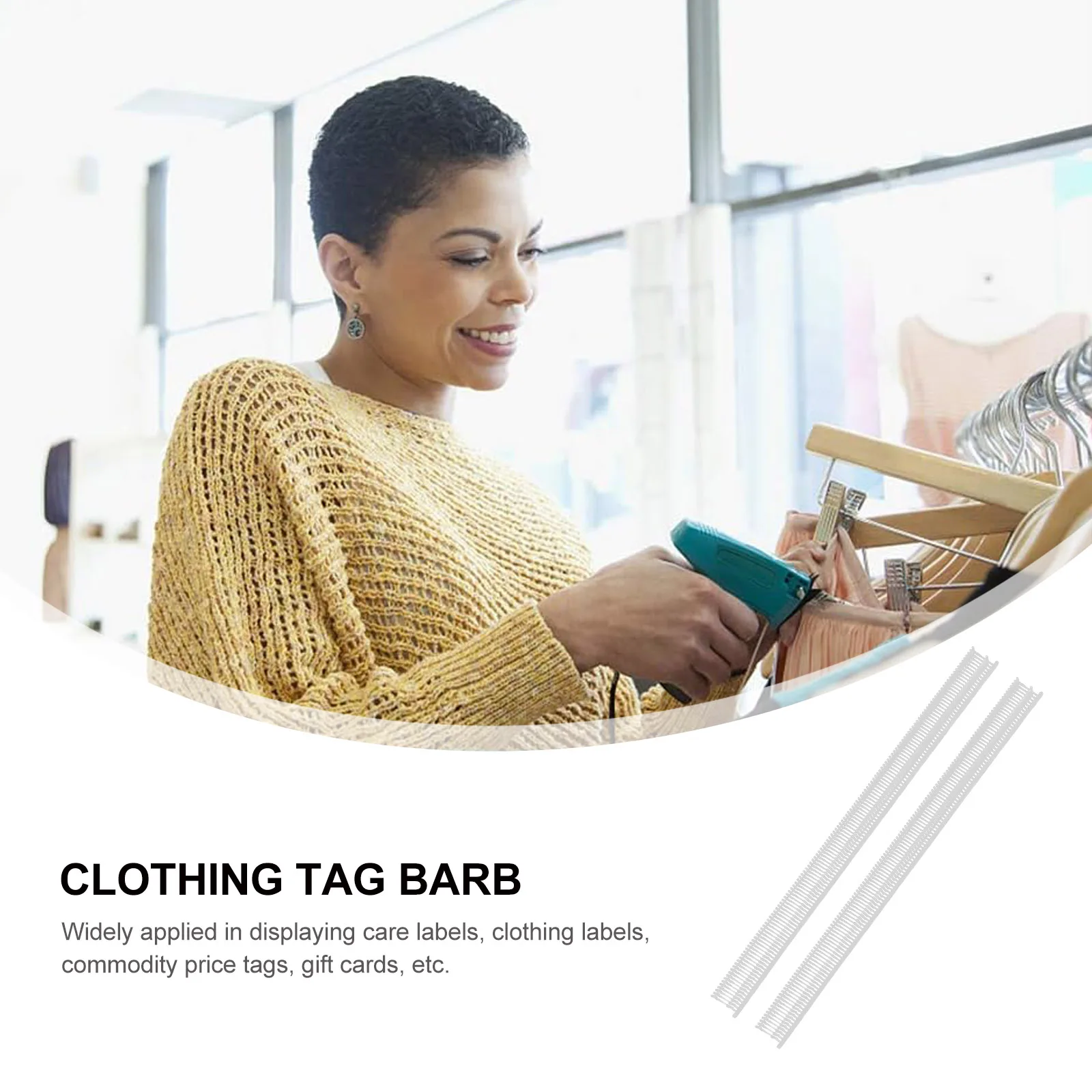 

Nylon Tagging Attachments Price Accessories Clothing Hanging Fasteners Sturdy Pins Sock Packing Fixing Apparels Labels
