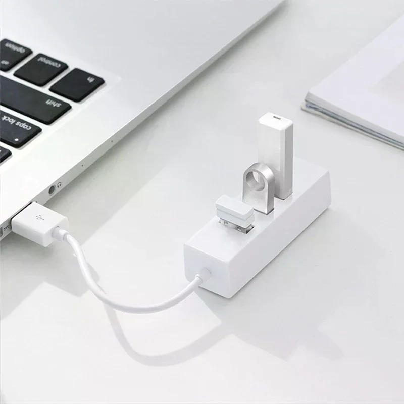 1PCS USB Hub USB Separators High Speed 4-port USB Expander Power Hub Adapter PC Laptop Accessories