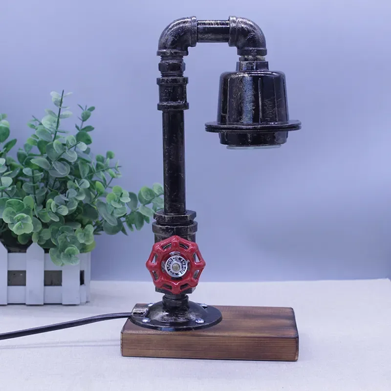 Vintage Industrial Style Aromatherapy Wax Melting Lamp Bedroom Candle Warmer Fragrance Diffuser Atmosphere Desk Light Home