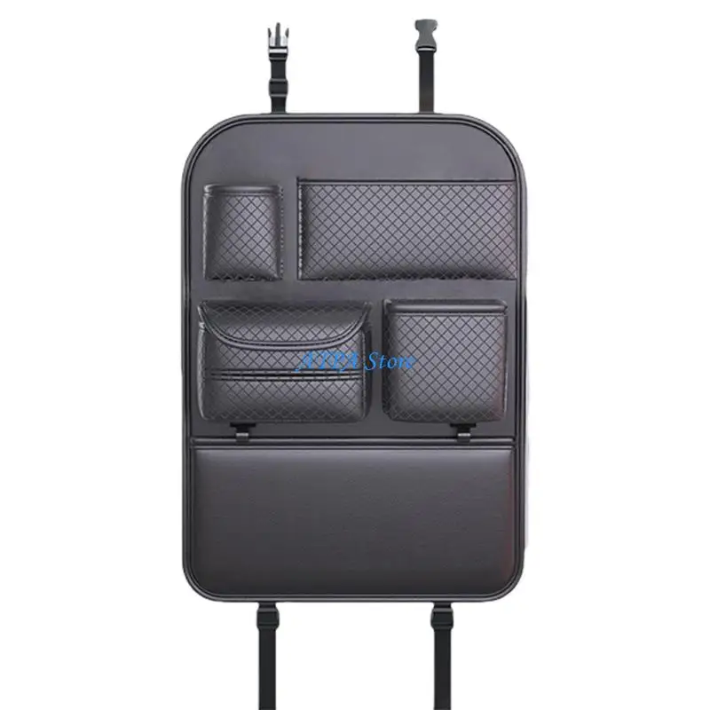 

U13C Storage Pocket Kick Mat Car Back Multiple Compartment Storage Bag