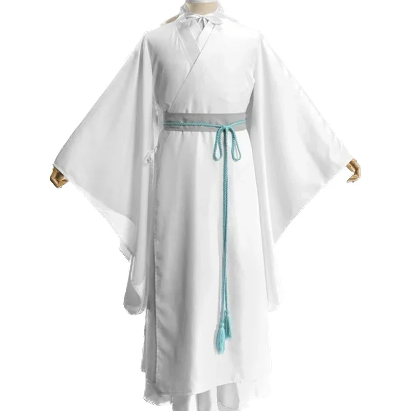 วิกชุดคอสเพลย์ผู้หญิงอานิเมะ Tian Ci Fu Xie Lian หมวกไม้ไผ่ชุด Hanfu ชุด Xie Lian คอสตูมฮาโลวีน