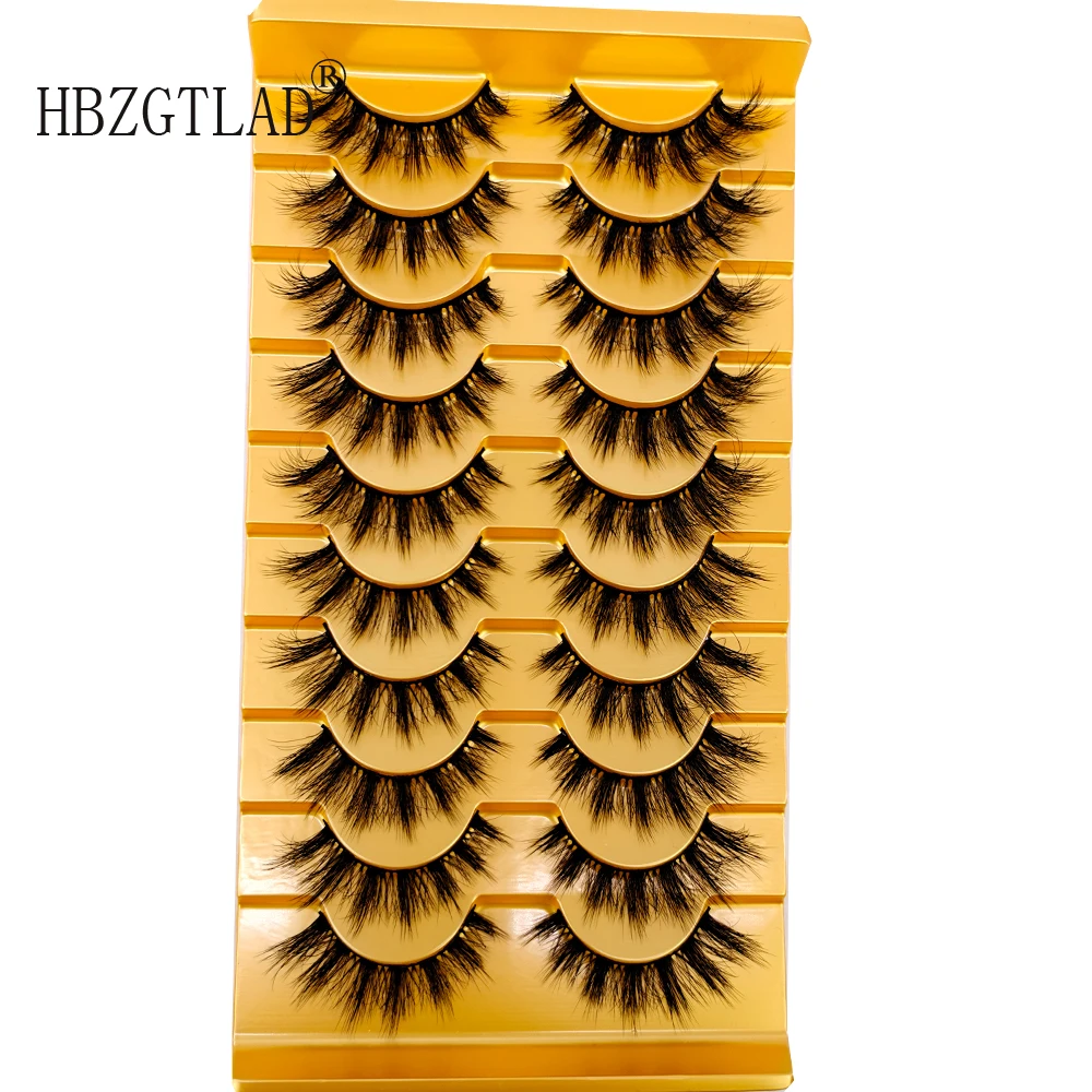 38 Stile 10 Paar Natürliche Lange 3D Nerz Falsche Wimpern Make-up-Set Nerz-Wimpernverlängerung Kurze Wimpern – Detail 40
