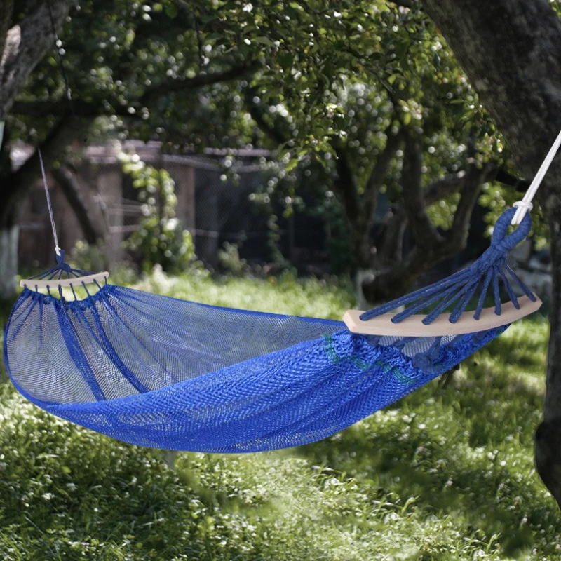 

Гамак из ледяного шелка, портативная дышащая сетка, качели для кемпинга, кровать для наружного сада, подвесное охлаждение, релаксация