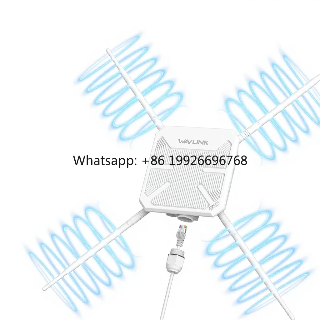 

AC1200 802.11ac Outdoor WiFi AP Dual-Band High-Power 4-Antenna Wireless Medium
